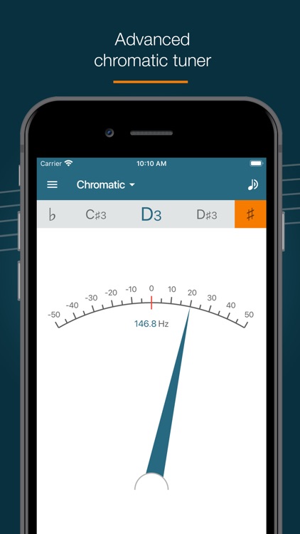 Pitched Tuner - Tuning App screenshot-3