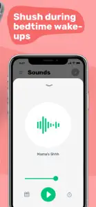 Baby Sleep: Shh Sound, Shusher screenshot #5 for iPhone