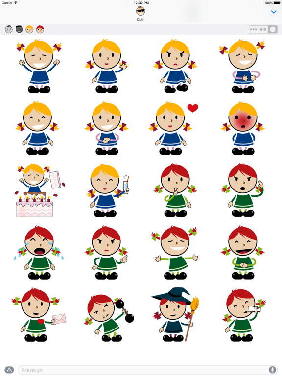 Mood Stickers iPad screenshot 5 - Stickers app