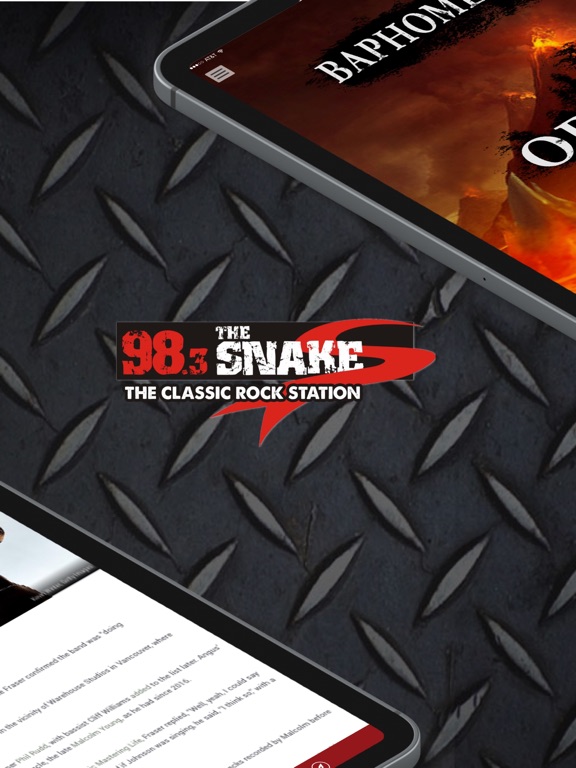 98.3 The Snake iPad screenshot 2 - Music app