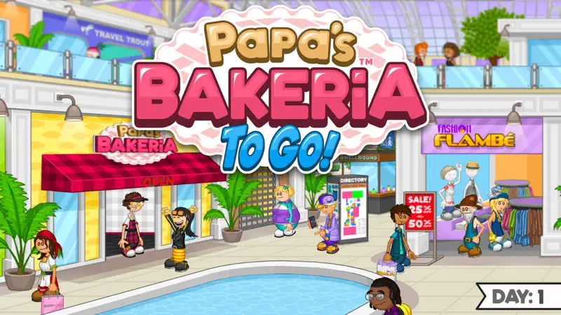 Papa's Bakeria To Go! screenshot 1 of 5