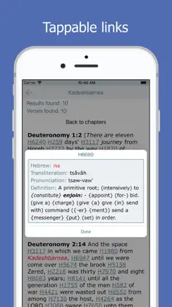 Bible and Strong’s Concordance iPhone image 3