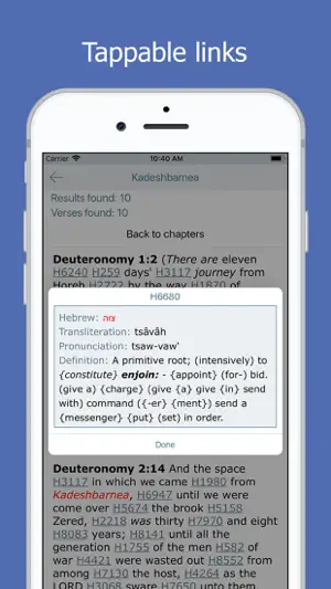 Bible and Strong’s Concordance screenshot 3