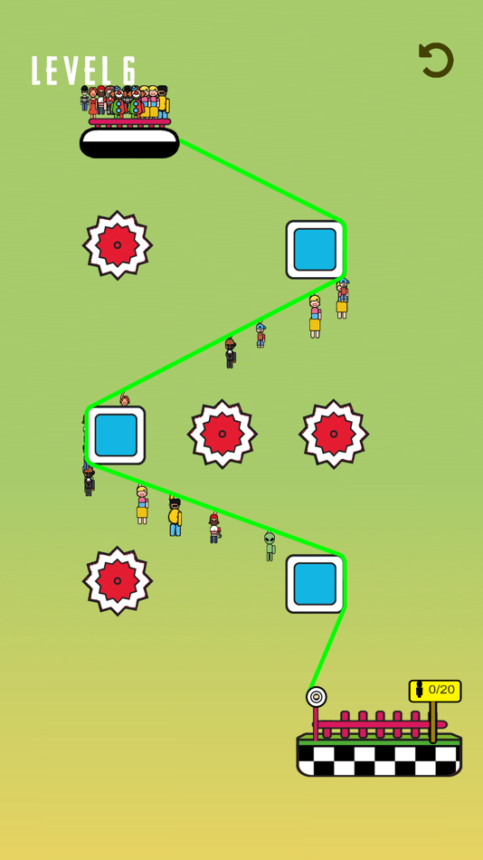 #3. Rope Hook - Draw Zipline (iOS) 由: Dinh Vy Nguyen