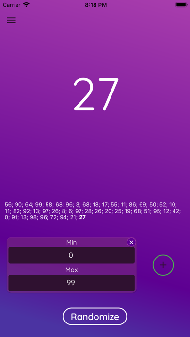 Screenshot #1 pour Randomizer - Random Picker