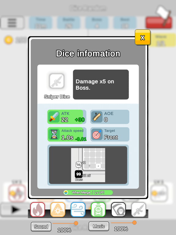 Dice Random iPad screenshot