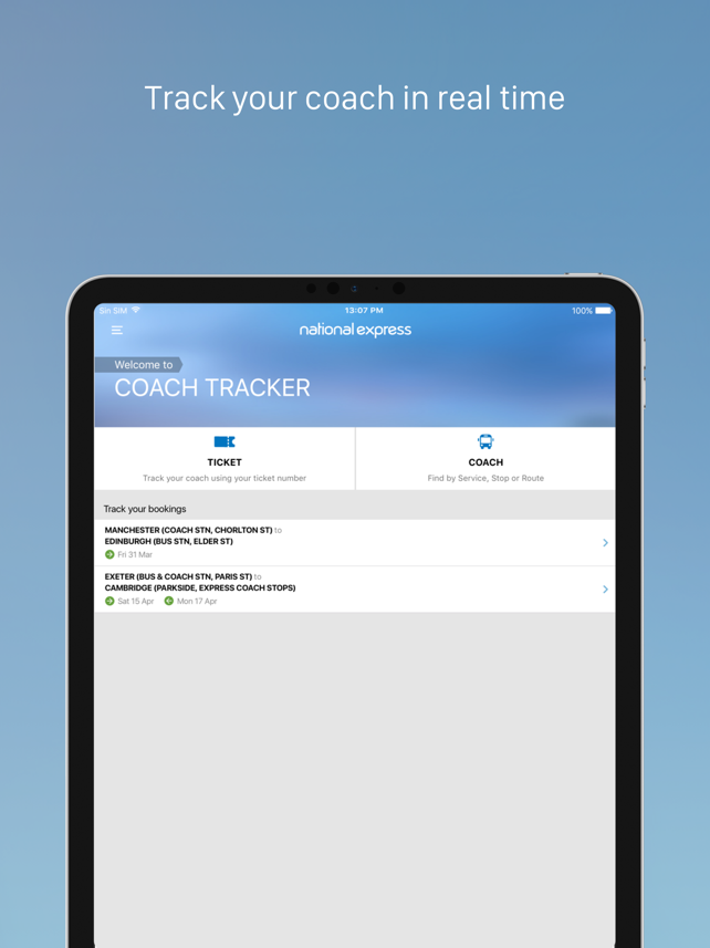 National Express Coach Screenshot