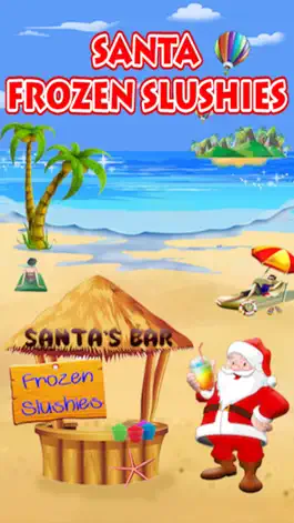 Game screenshot Santa Frozen Slushy Beach Bar mod apk