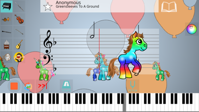 Screenshot #2 pour Pony Piano MIDI