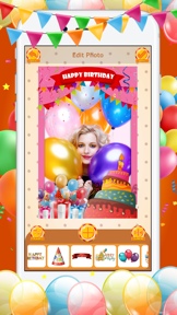 Happy Birthday Photo Editor screenshot