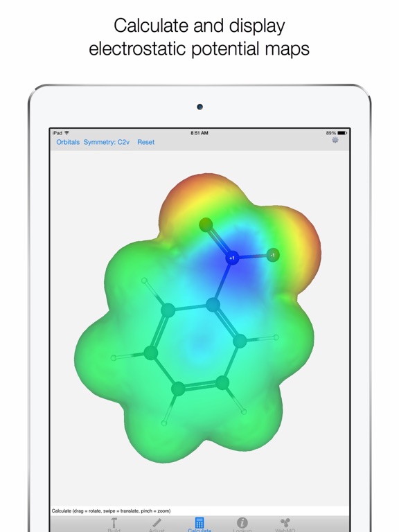 Screenshot #6 pour WebMO Molecule Editor