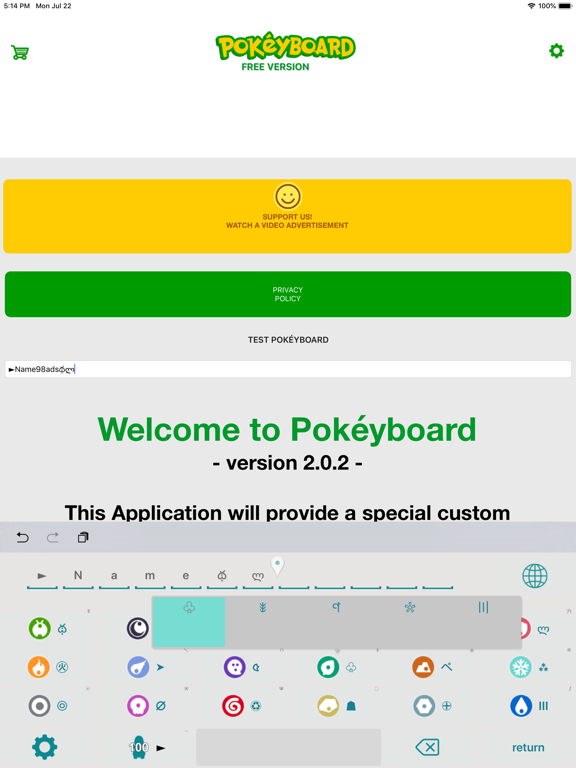 Screenshot #4 pour Pokéyboard