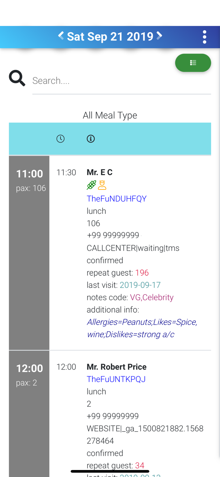 Weeloy Manager screenshot 3