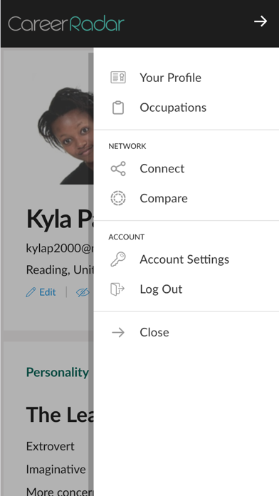 Career Radar Screenshot