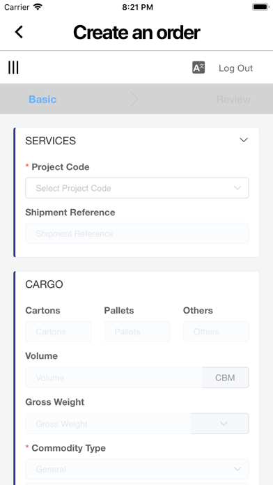 App screenshot