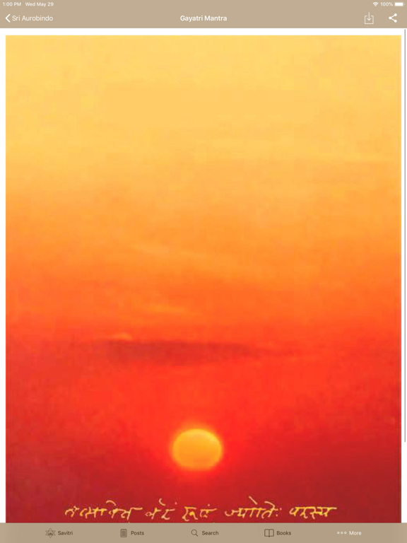 Savitri by Sri Aurobindo iPad screenshot 9 - Book app