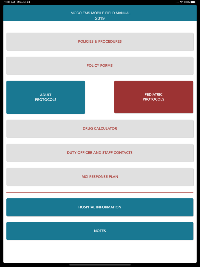 MOCO EMS Mobile Field Manual