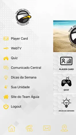 Game screenshot Team Águia - Aluno apk