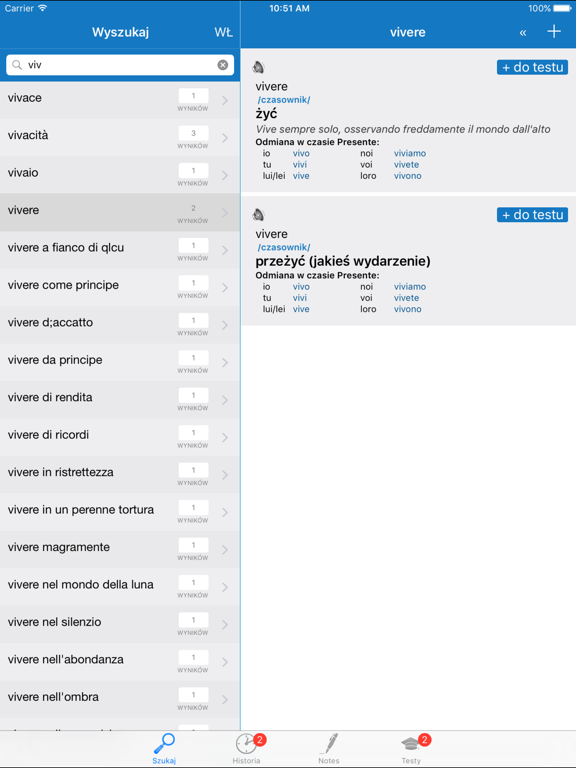 Screenshot #5 pour Leksyka Włosko Polski