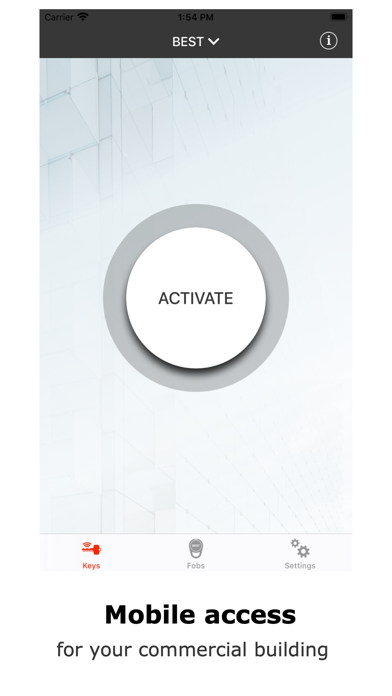 Switch™ Mobile Access Screenshot