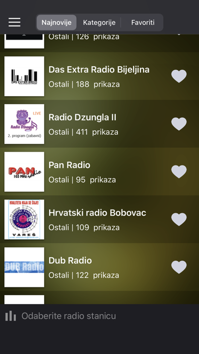 Radio Bosanski screenshot 2