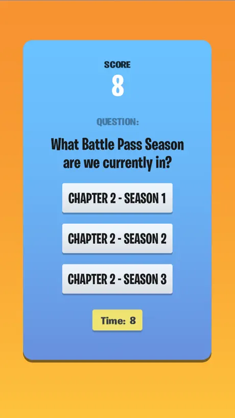 Quiz for Fortnight!