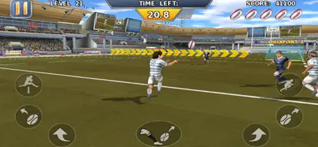Rugby: Hard Runner