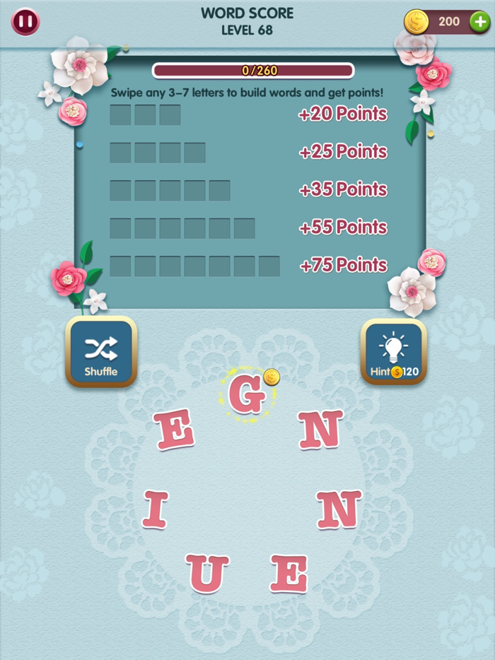 WordGames CrossConnectScore