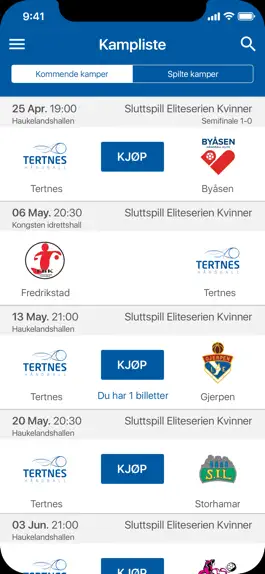 Game screenshot Tertnes Håndball apk