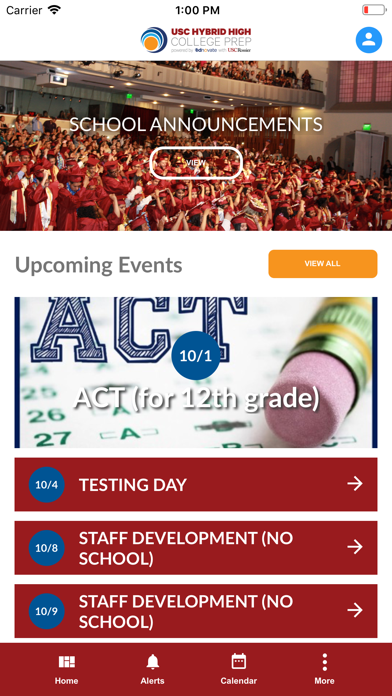 How to cancel & delete USC Hybrid High Prep School from iphone & ipad 1