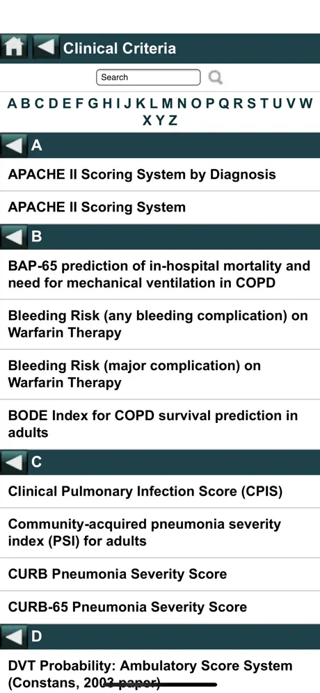 EBMcalc Pulmonary