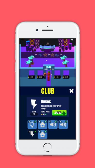 Idle Nightclub DJ Tycoon screenshot 2