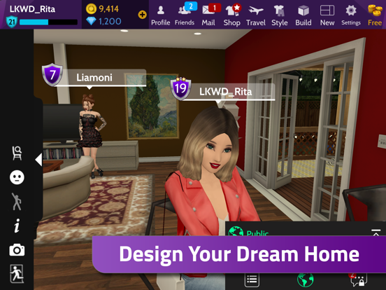 iPad Image of Avakin Life – 3D Virtual World