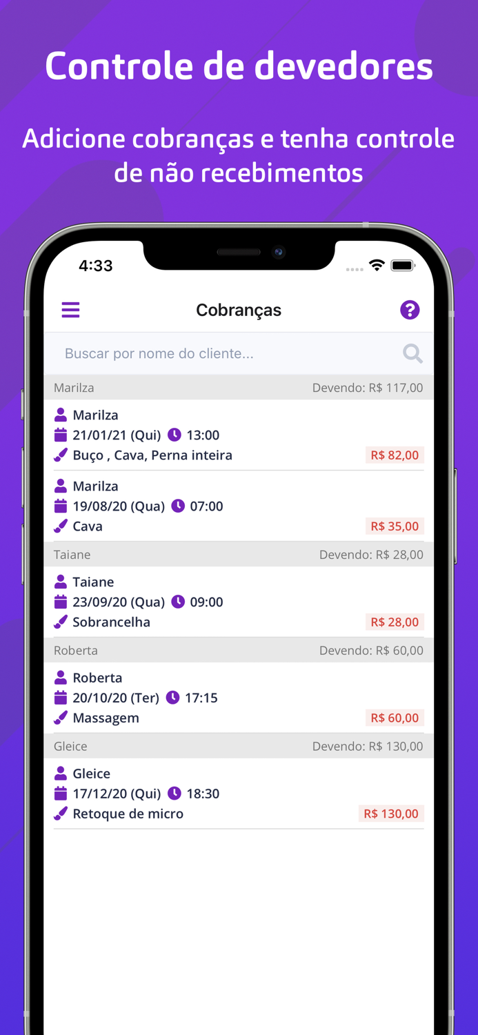 Minha Agenda pra profissionais