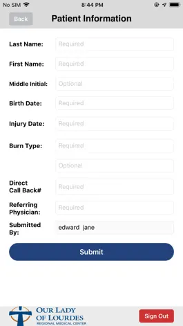 Game screenshot Lourdes BurnHelp hack