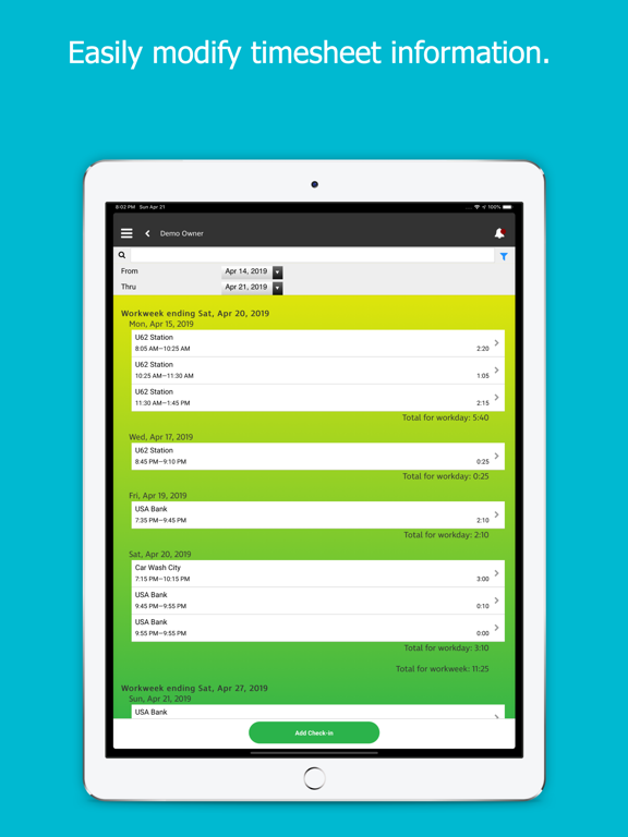 Clean Smarts (Legacy) iPad screenshot 7 - Business app