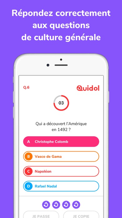 Quidol - Quiz Show en Direct screenshot 2