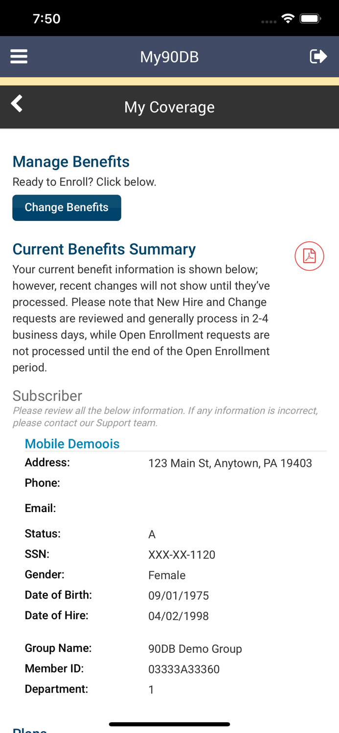 My 90 Degree Benefits