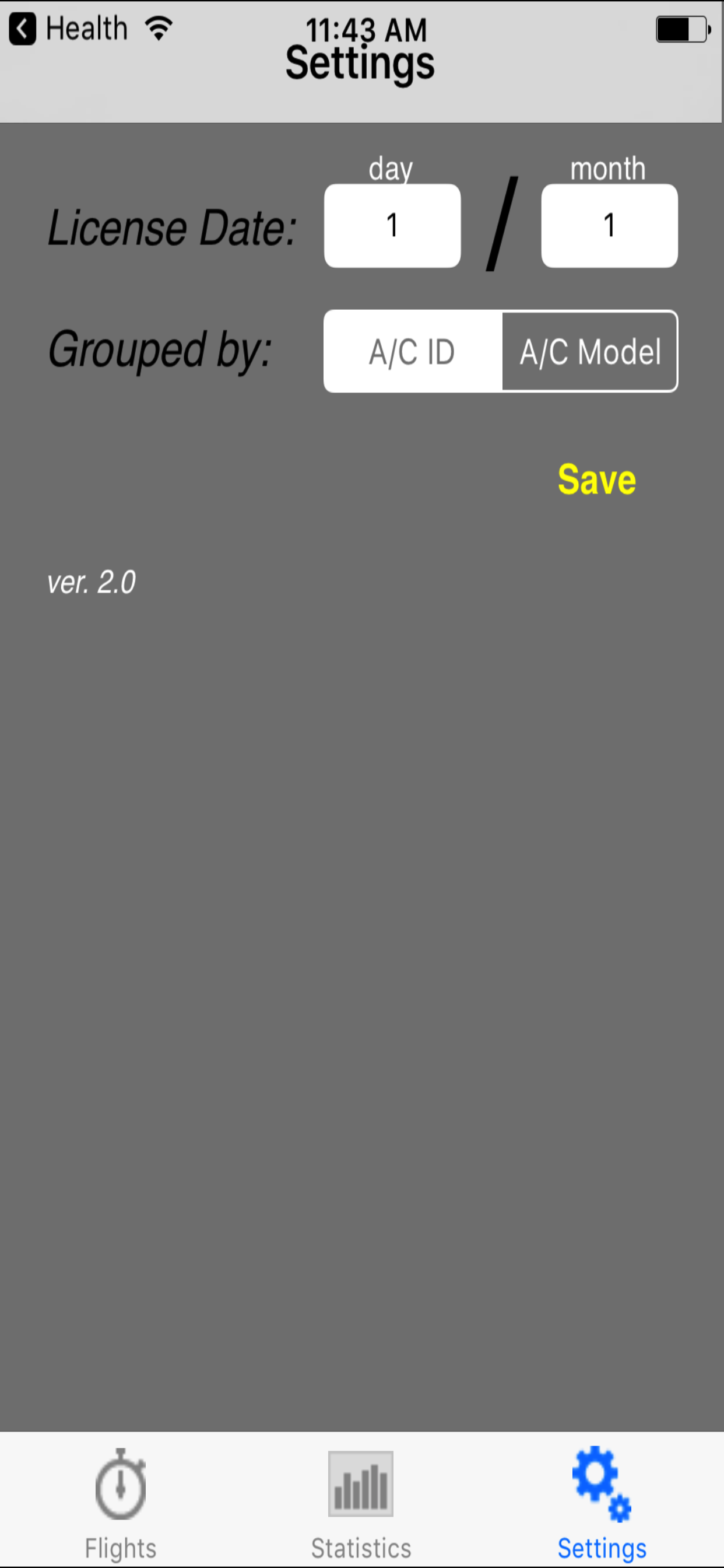 LogBook Mobile for PPL screenshot 5