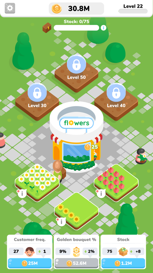 #2. Flower Shop Idle (iOS) Podle: Hikmet Duran