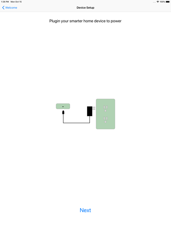 Smarter Home App iPad screenshot 2 - Utilities app