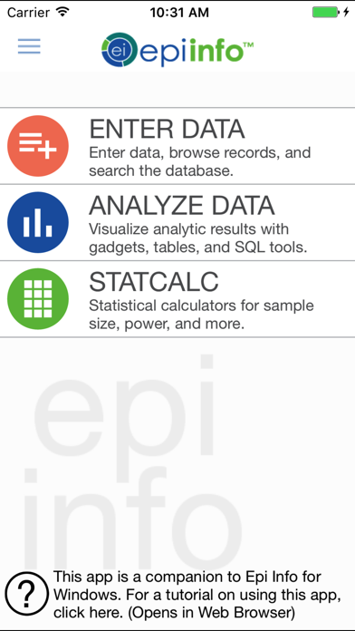 Epi Info Companionのおすすめ画像1