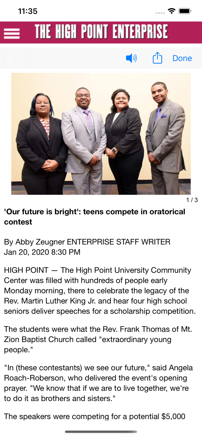 The High Point Enterprise