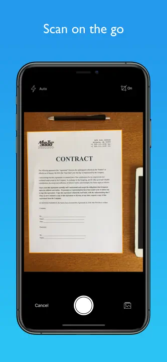 JotNot Scanner App: Screenshot 1 von 5