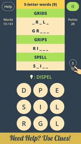 Game screenshot Spell Grid 2 : Jumble Letters hack