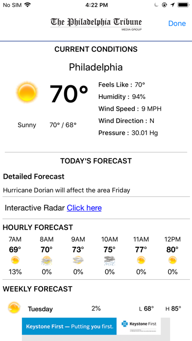 PhillyTrib.com Newspaper App iPhone screenshot 6 - News app