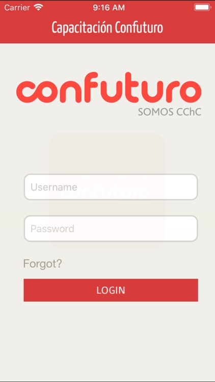 Capacitación Confuturo