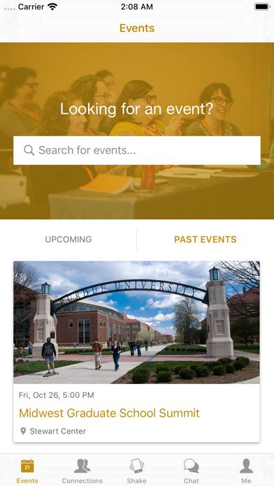 Screenshot #2 pour Graduate School Events