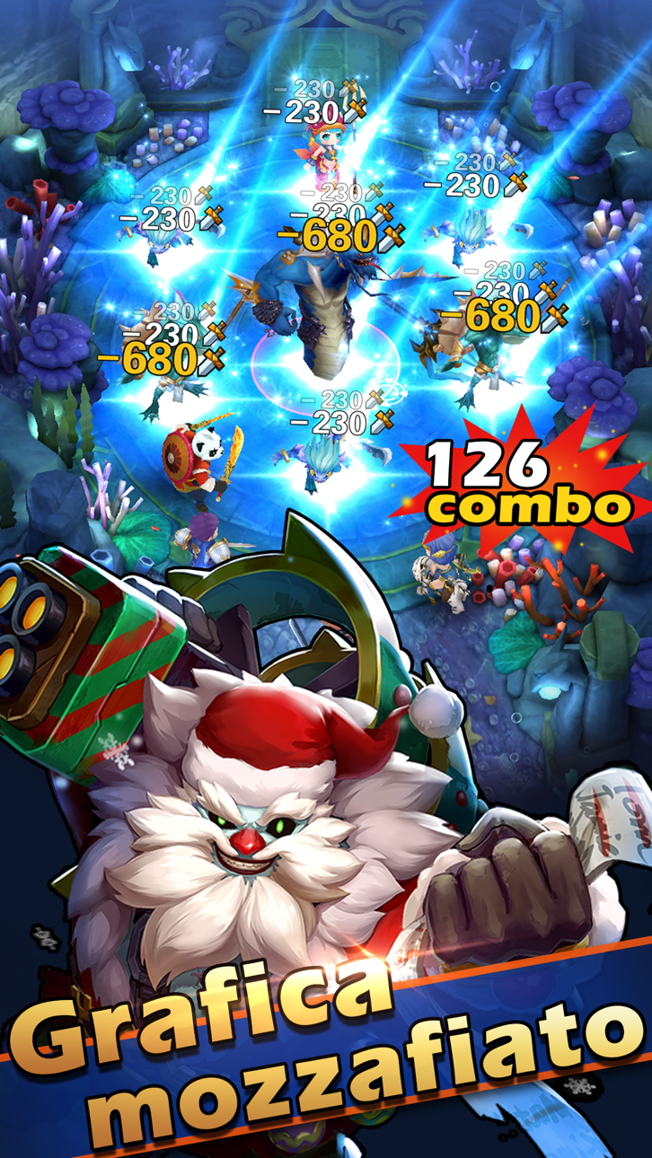 Hyper Heroes: Marble-Like RPG - Free Hack screenshot 4 - iOS game interface