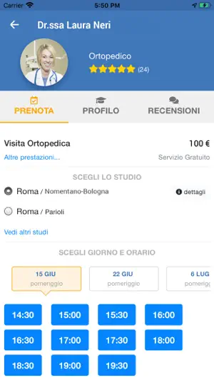iDoctors – trova il Medico screenshot 3